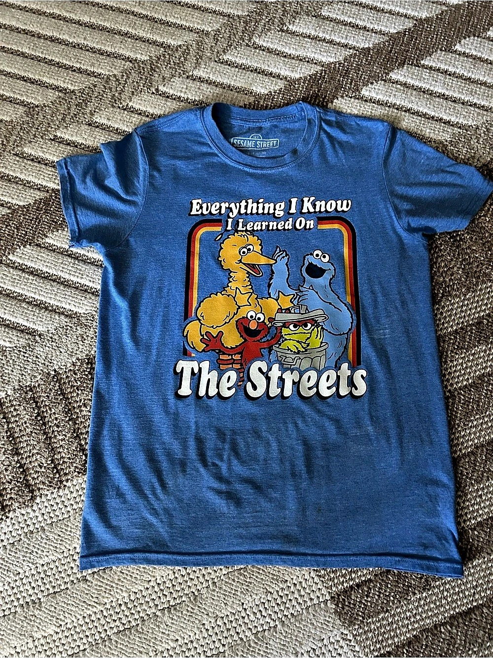 Sesame Street Everything I Know I Learned On The Streets T-Shirt
